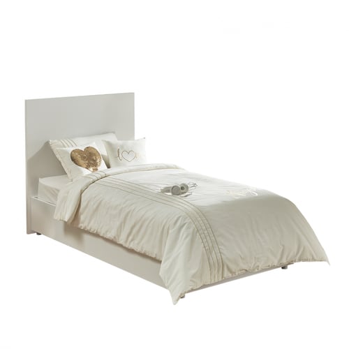 طقم مفارش أطفال Elegant White