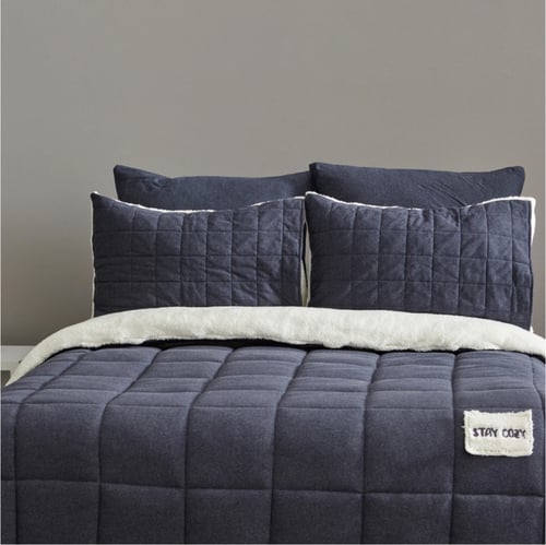 طقم مفارش مزدوج كوين Star Cozy