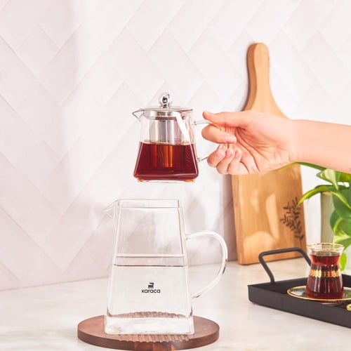 إبريق شاي زجاجي بالستايل التركي Giza