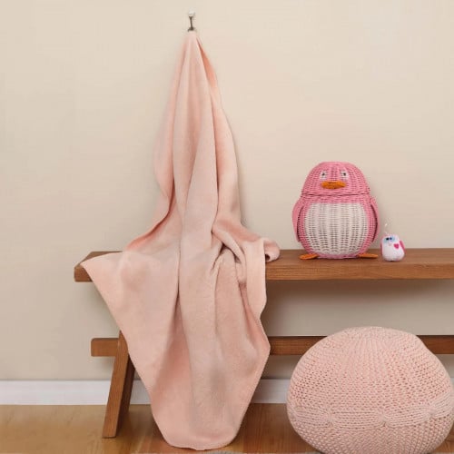 بطانية مواليد Milito لون وردي