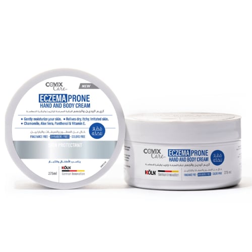 كريم اليدين والجسم للبشرة الحساسة والمعرضة للإكزيم...