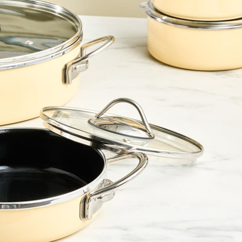 طقم قدور مطلية بالمينا Erva