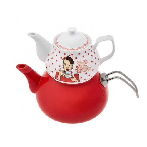 إبريق شاي بالستايل التركي Back To Kitchen