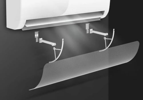 موجه مكيف سبليت Shield لون أبيض