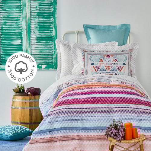 طقم مفارش مفرد Moddy أزرق