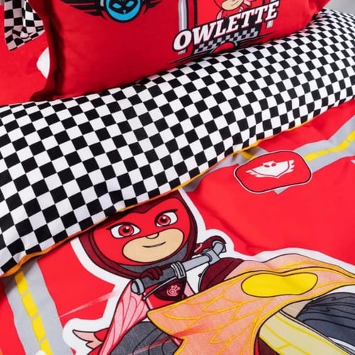 طقم مفارش أطفال PJ Masks Racing