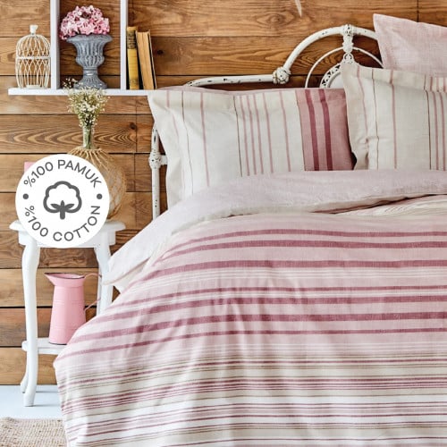 طقم مفارش مفرد Aspen وردي