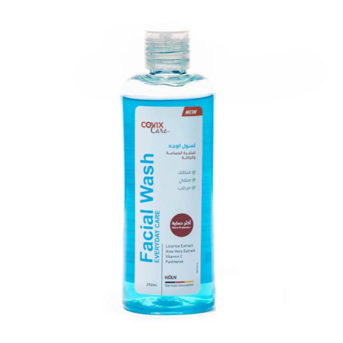 غسول الوجه اليومي للبشرة الحساسة والجافة COVIX