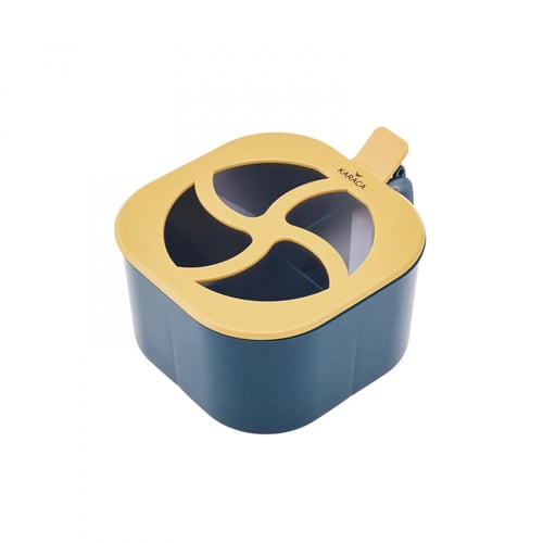 حافظة بهارات بلاستيكية مع ملاعق Gale Blue