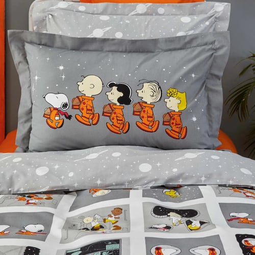 طقم مفارش أطفال Peanuts Snoopy Space