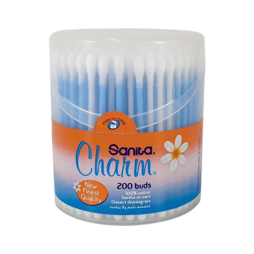 أعواد القطن Sanita Charm