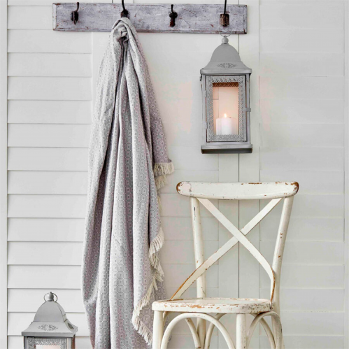 لحاف خفيف (شال) Fronda لون رمادي