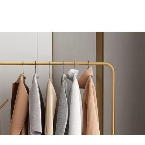 علاقة ملابس وأحذية Tree Plus لون ذهبي