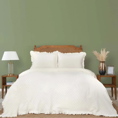 طقم مفارش مزدوج كوين Enora