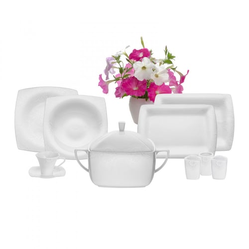 طقم مائدة فاخر 85 قطعة Helen