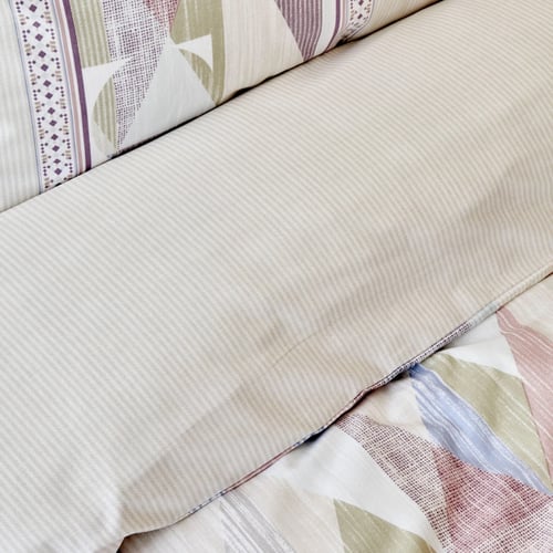 طقم مفارش مزدوج كوين Frenela بنفسجي