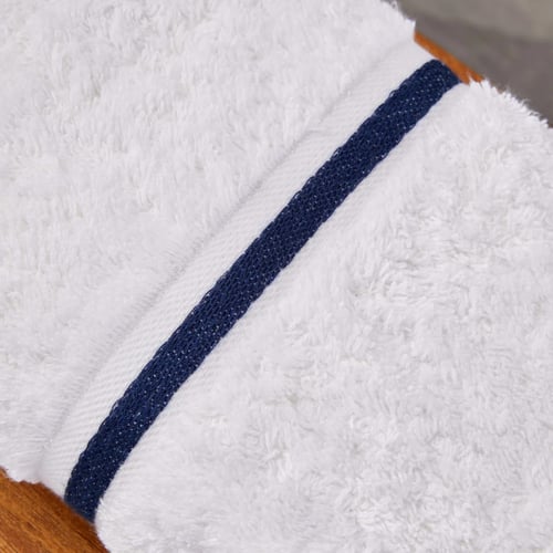 طقم روب أستحمام ومنشفة مفرد Northern أبيض/أزرق