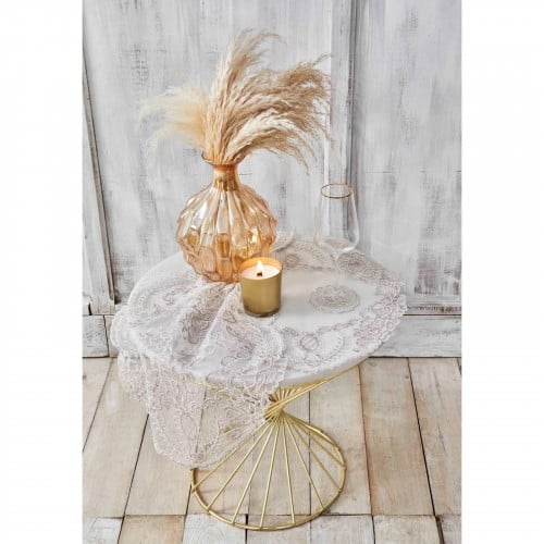 طقم مفارش سفرة دانتيل Dolores Pudra