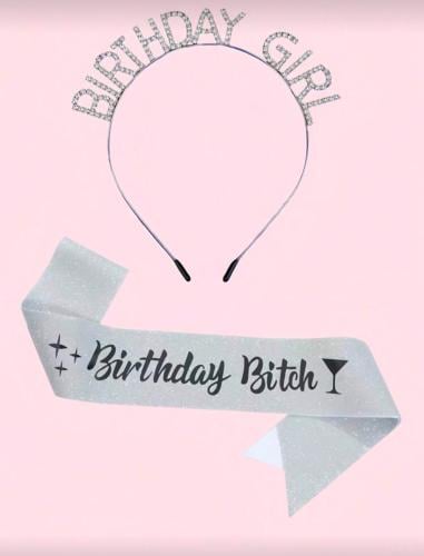 Birthday crowns 2pcs