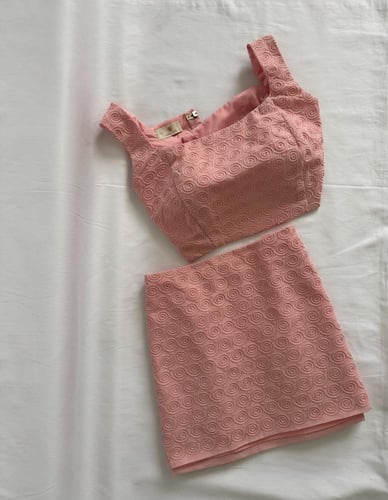 Sunlit Bandeau set - طقم باندو بإشراقة ذهبية