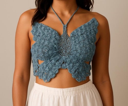 Butterfly bliss Top - توب جناح الفراشة