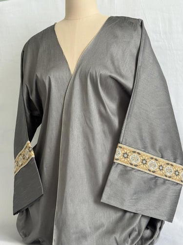 Gray Mirage Abaya