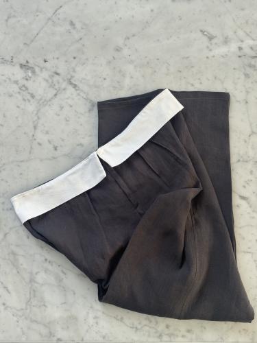 Urban Fold pants - بنطلون كريب فاخر