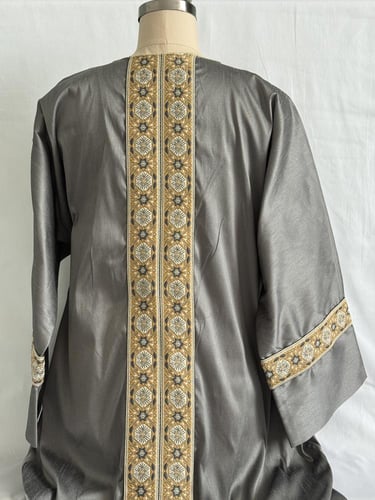 Gray Mirage Abaya