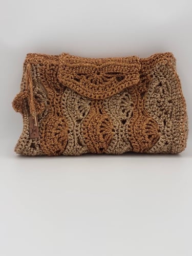 Koroshiya handbag, bronze glow