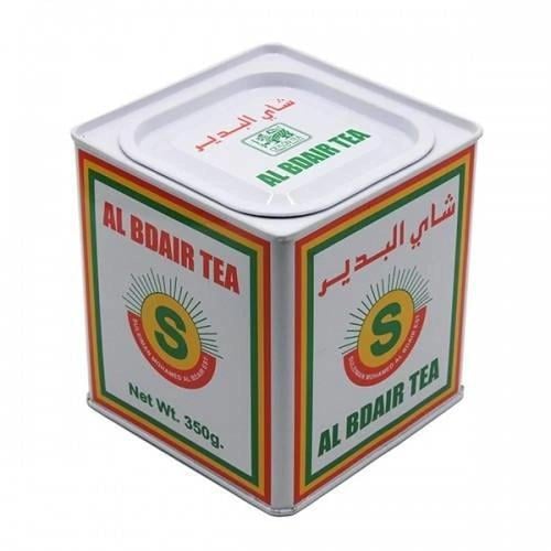 شاي البدير أسود سيلاني فاخر 350g علبة حديد