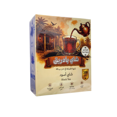 شاي بادريق أسود فاخر تلقيمة - 200 جرام