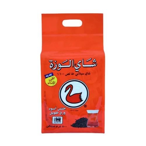 شاي الوزة خشن أسود ورق طويل 800 جرام