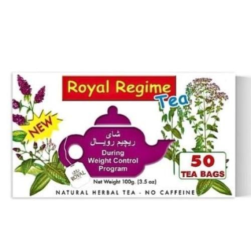 شاي ريجيم رويال الاصلي 50 كيس علاق (100 جرام)