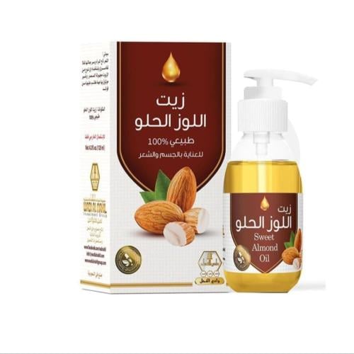زيت اللوز الحلو الطبيعي الاصلي من وادي النحل 125 م...