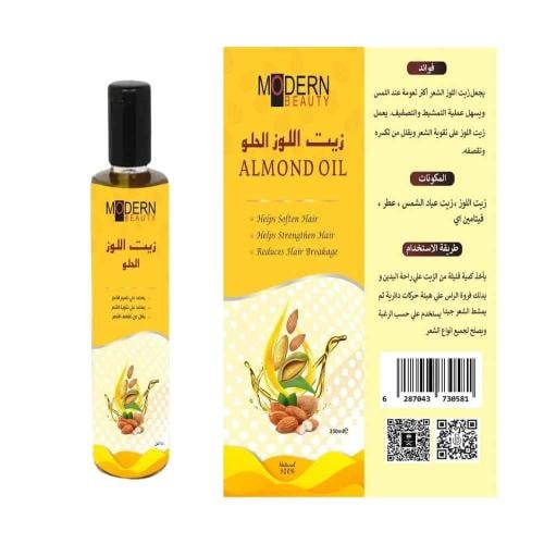 زيت اللوز الحلو من مودرن بيوتي – ترطيب طبيعي وعناي...