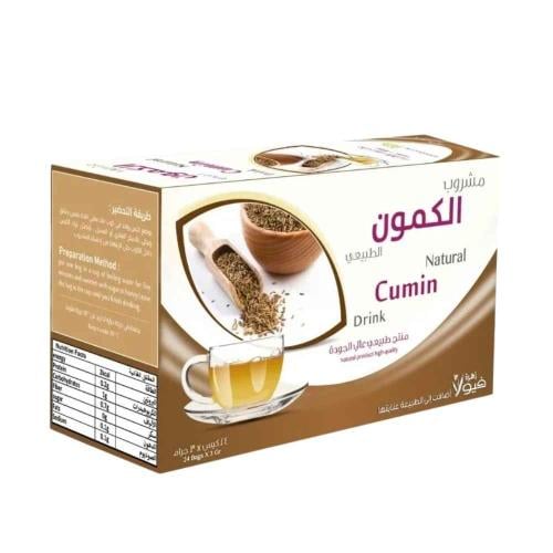 شاي الكمون الطبيعي من زهرة فيولا 24 كيس