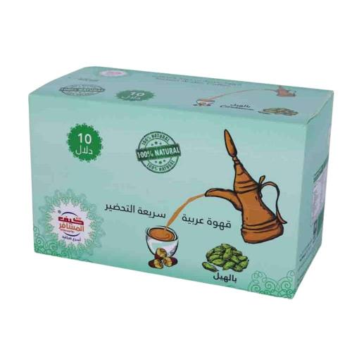 قهوة كيف المسافر بالهيل