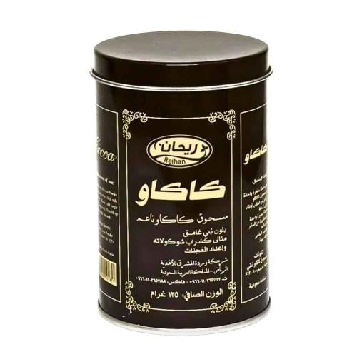 كاكاو ريحان - مسحوق كاكاو ناعم 125 جرام