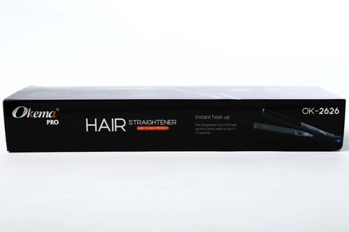 مكواة فرد الشعر أوكيما OKEMA OK-2626 سيراميك أيوني...