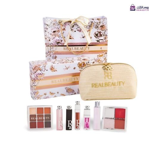 شنطة مكياج ريل بيوتي Real Beauty 2026 وردي فاتح شا...