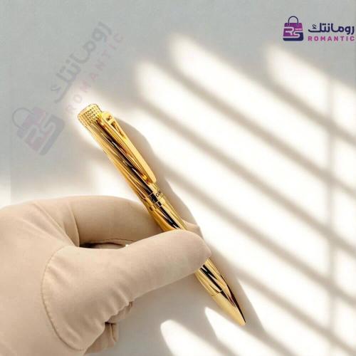 قلم أقنر AIGNER ذهبي فاخر للهدايا الرجالية | رومان...