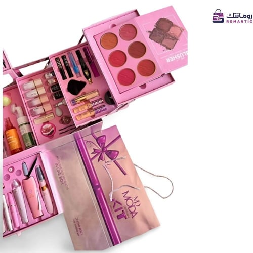 بوكس مودا المطوّر – طقم مكياج وعناية 140 قطعة | Mo...