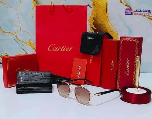 طقم كارتير الفاخر – نظارة، قلم، ومحفظة بتغليف أنيق