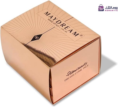 طقم مكياج MAYDREAM الذهبي المتميز – فخامة تلامس ال...