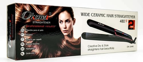 سيراميك أوكيما OK-2446 – قطعة الإنقاذ للشعر الناعم...
