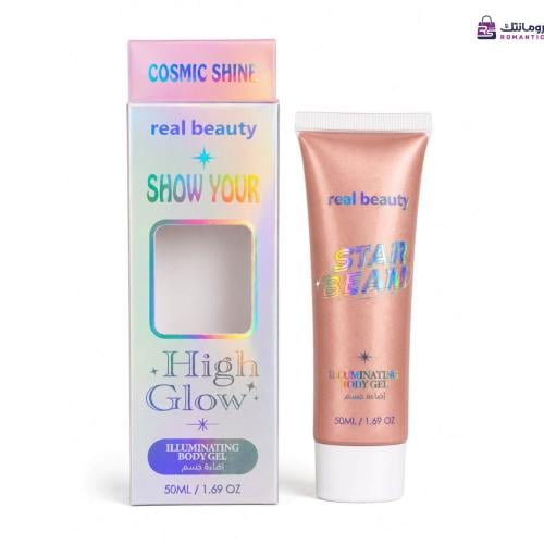 إضاءة جسم ريل بيوتي COSMIC SHINE – جل مضيء