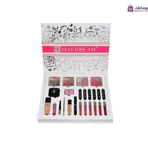 طقم مكياج MAYDREAM – أبيض لؤلؤي | ترتيب يرفع الإطل...