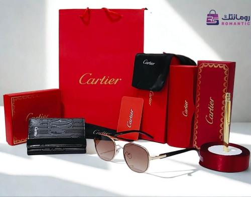 طقم كارتير الفاخر – نظارة، قلم، ومحفظة بتغليف أنيق