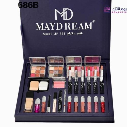 طقم مكياج MAYDREAM كُحلي PH-686B – 18 قطعة لإطلالة...