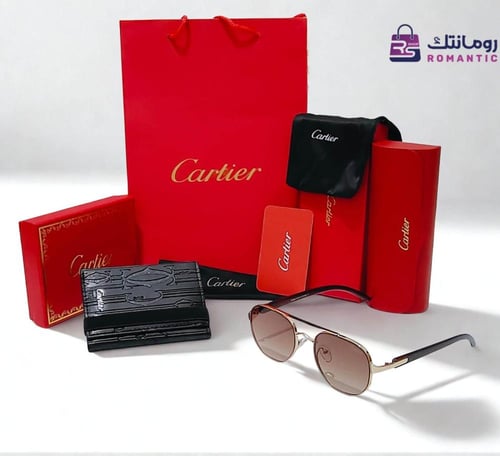 طقم كارتير الفاخر – نظارة، قلم، ومحفظة بتغليف أنيق